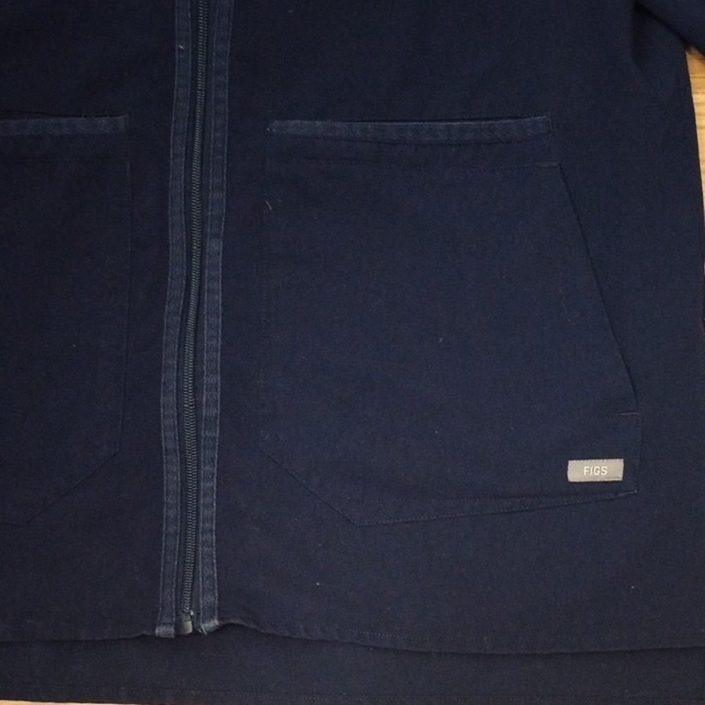 Figs Deep Blue Technical Jacket - image 5